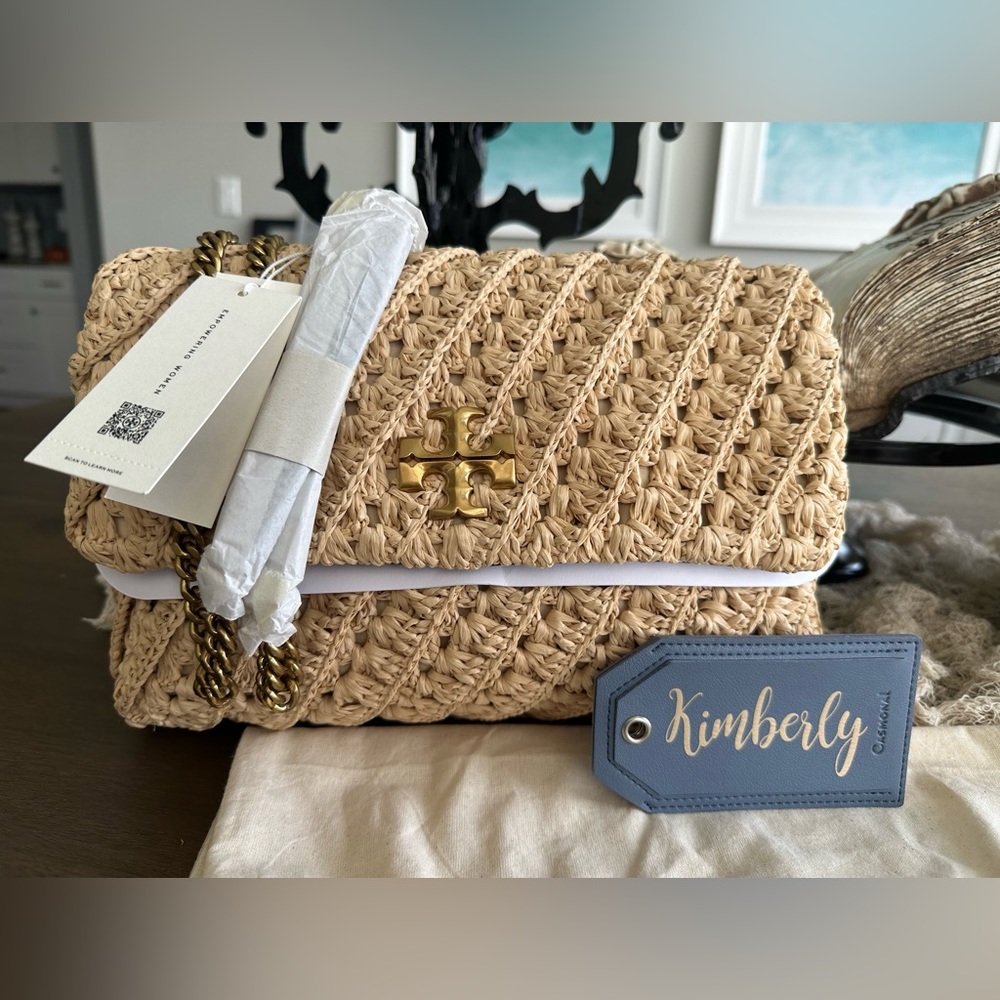 Tory Burch Kira Crochet Convertible Shoulder Bag